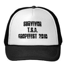 SURVIVOR TSA GROPEFEST 2010 HAT
