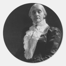 Susan B. Anthony Round Sticker