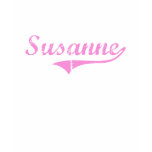Susanne Classic Style Name t-shirts