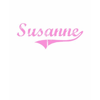 Susanne Classic Style Name T-shirts by nameshirt