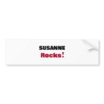 Susanne Rocks bumper stickers