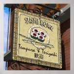 Sushi Bowl Diner Poster posters