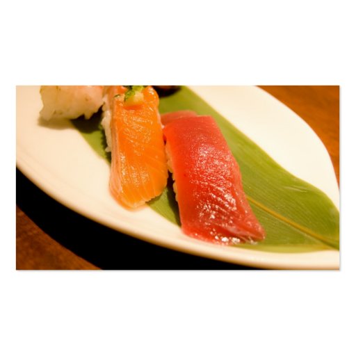 Sushi. Business Card Templates