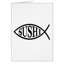 Sushi Fish Card