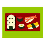 Sushi Fun Post Card