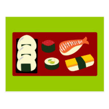 Sushi Fun Post Card