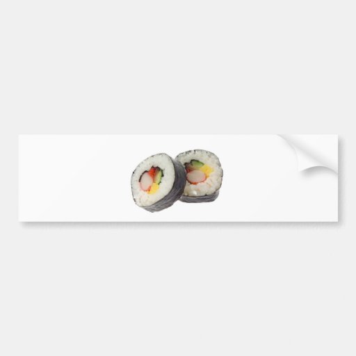 Sushi - Futomaki Bumper Sticker