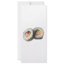 Sushi - Futomaki Rack Card