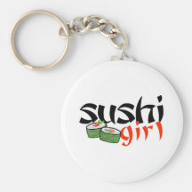 Sushi Girl Keychain