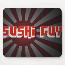 Sushi Guy Mousepad