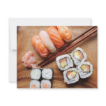 Sushi invitations