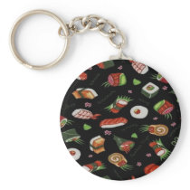 Sushi Key Chain