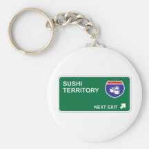 Sushi Next Exit Keychains