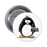 Sushi Penguin Pinback Button