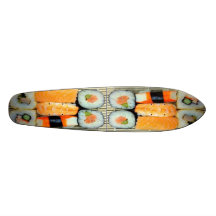 Sushi Platter Skateboard Oldschool