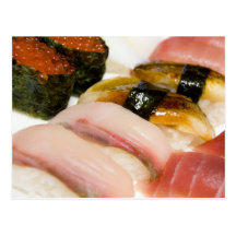 Sushi. Post Card