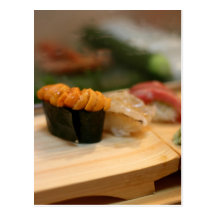 Sushi Postcard
