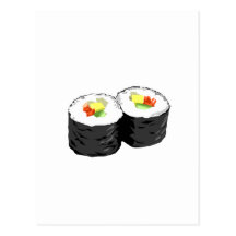 Sushi Postcards