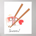 Sushi! Poster posters