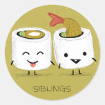 Sushi Siblings Sticker