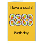 Sushi Sushi Card