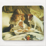 Suspense, Saying Our Prayers Charles Burton Barber mousepads