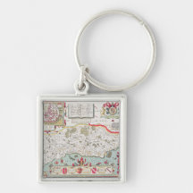 Sussex, engraved by Jodocus Hondius  from John Key Chain