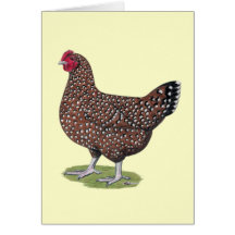 Sussex:  Speckled Hen Greeting Cards