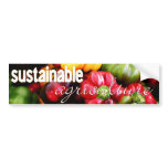 Sustainable Agriculture Vegetable bumper stickers