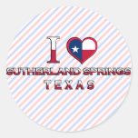 Sutherland Springs, Texas Round Sticker