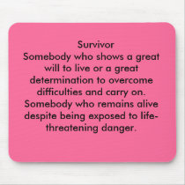 Suvivor Mouse Pad