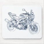 Suz SV1000 naked mousepads