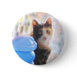 Suzi the Calico Cat buttons