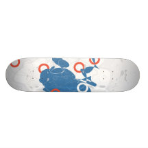 Suzukigo Abstract Skateboard