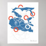 Suzukigo - Retro-Modern Abstract Poster posters