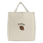 Sverige älg Embroidered Bag embroidered bags
