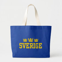 Sverige Canvas Bag