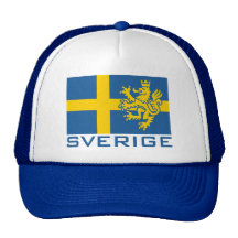 Sverige Flag Hats