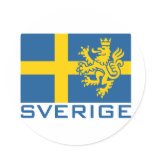 Sverige Flag stickers