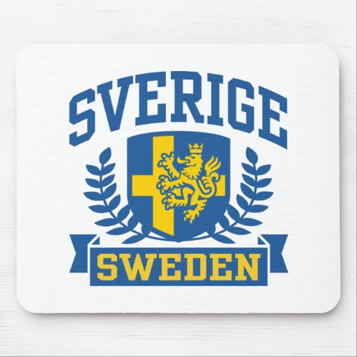 Sverige Mousepad