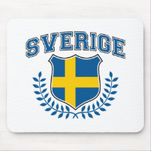Sverige Mousepad