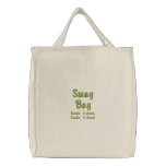 Swag Bag -- eco version embroidered bags