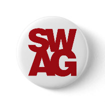 Swag - Red Pinback Buttons