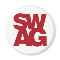Swag - Red Fridge Magnets