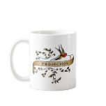 Swallow and Scroll with Projection mugs