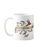 Swallow and Scroll with Sound Mugs