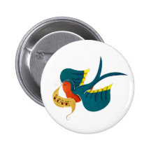 Swallow in Love Pins
