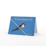 Swallow Sympathy card