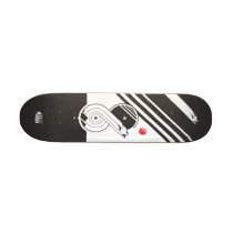 Swallow tail skate deck