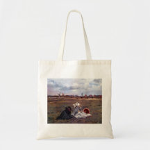 Swallows by Edouard Manet Canvas Bags